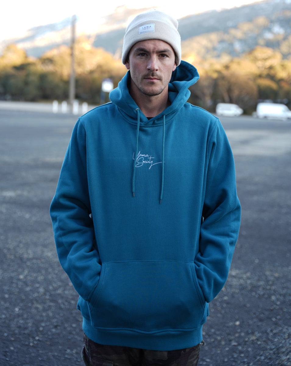 Signature Series Hoodie - Teal – Yama Society